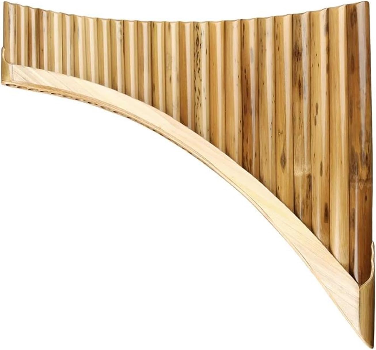 25 Pipe C Key Pan Flute G Key 25 Pipe Water Bamboo Pan Flute Professionally Handmade Traditional Wind Instrument(RIGHT BIG G)