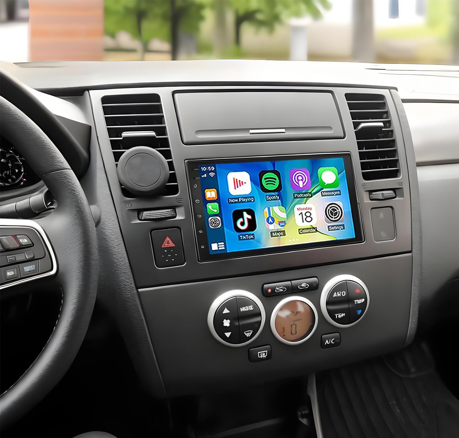 Car Radio Stereo for Nissan Tiida 2004-2011, 2G+32G Android 7