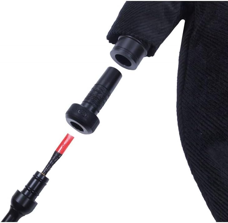 RG Hardie Twist-Trap Goose Pipes with Junior Practice Chanter Bagpipes