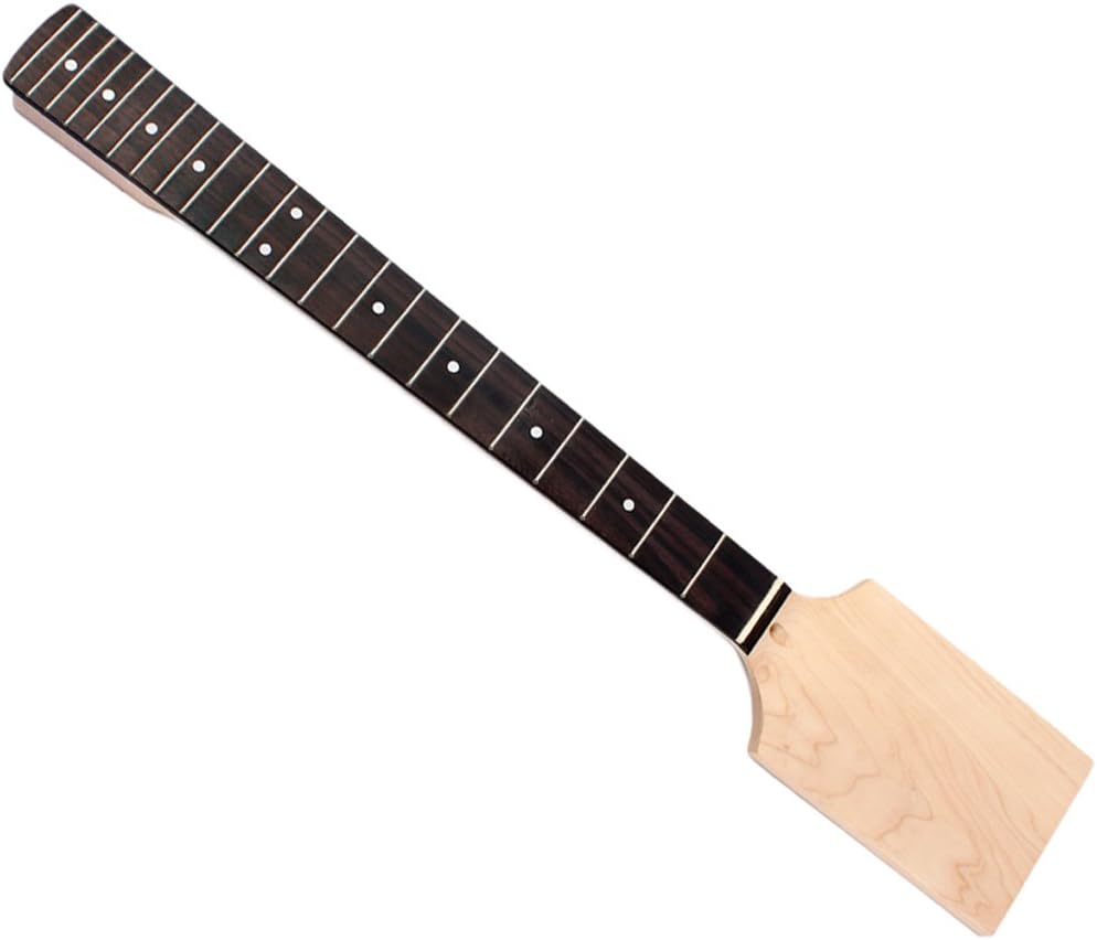 Premium Handcrafted Electric Guitar Neck with Rosewood Fretboard