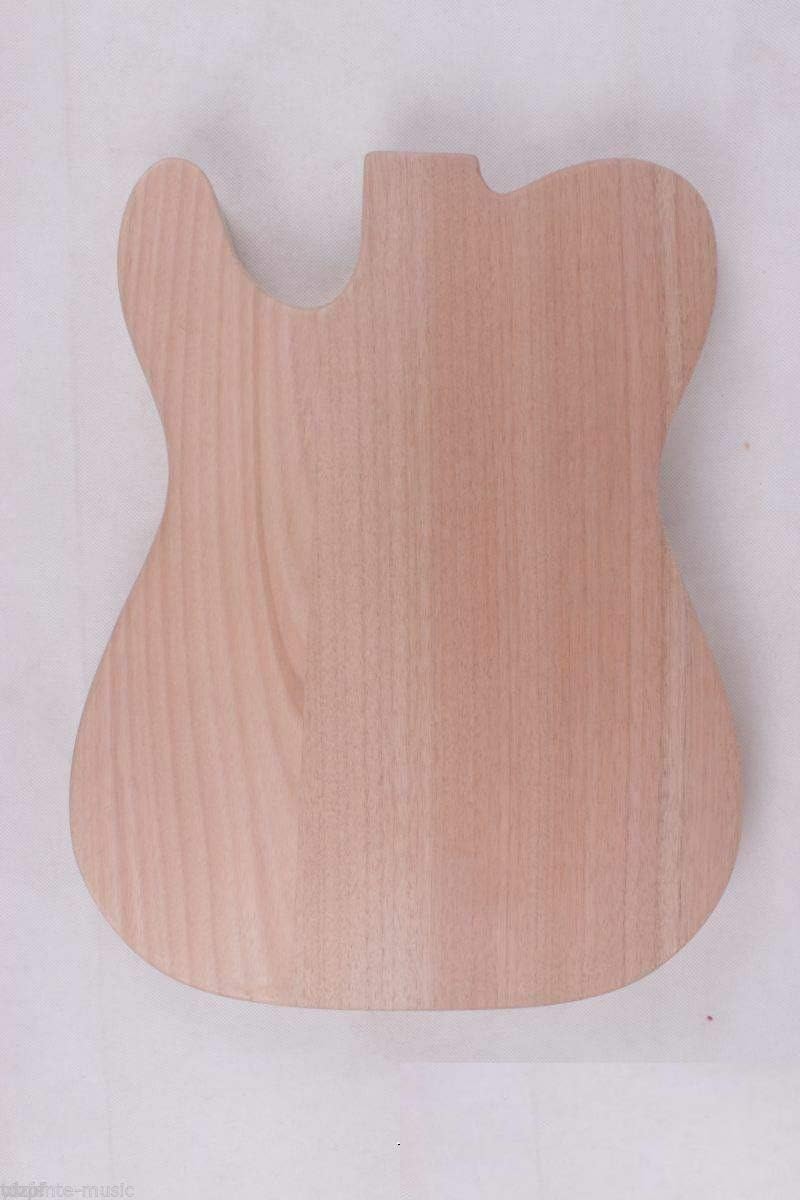 Unfinished Guitar Body Replacement Mahogany Maple wood Electric guitar
