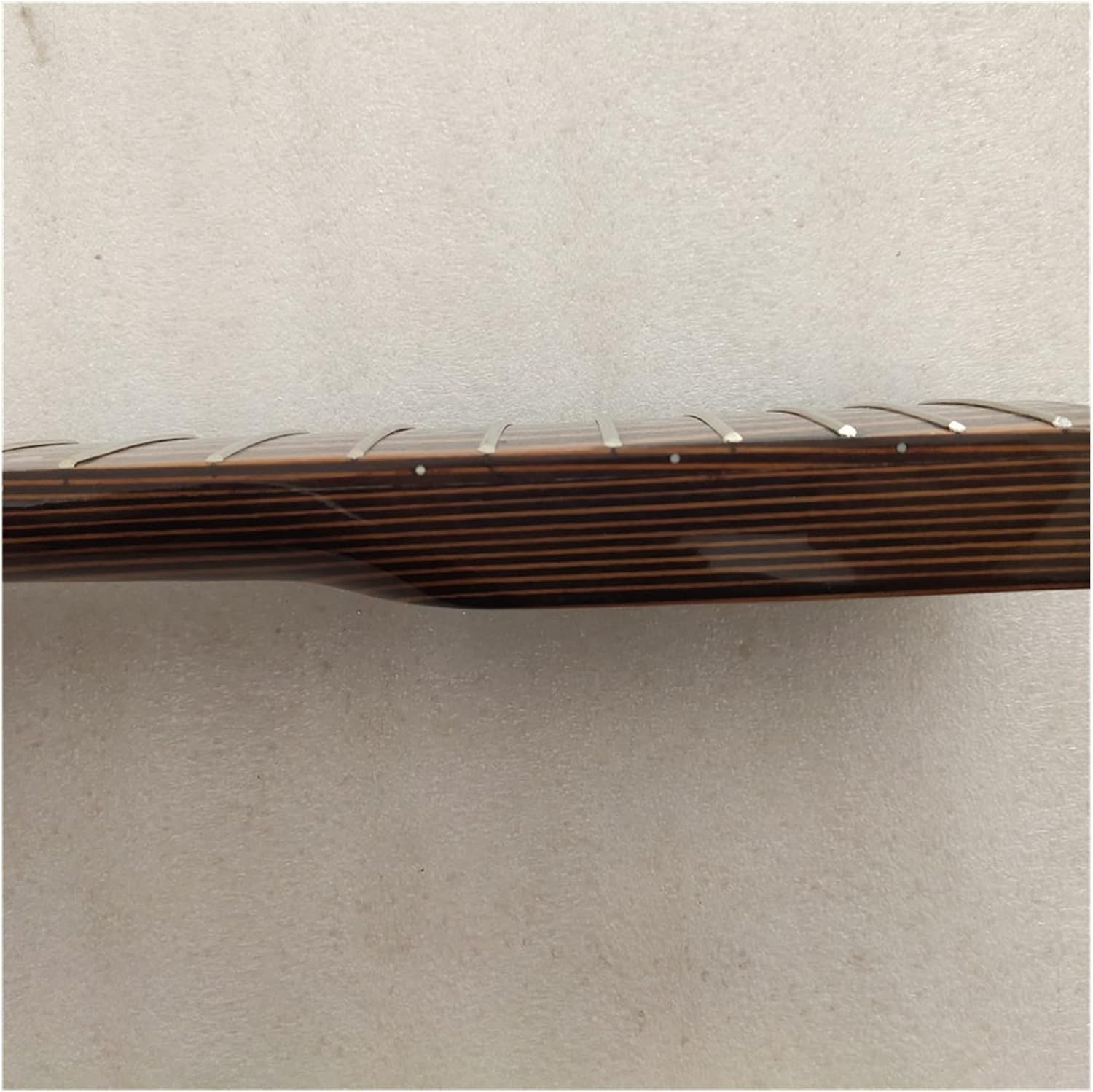 TSTS Zebra Wood Electric Bass Guitar Neck Replacement 5 String 20 Fret Guitar ​Neck Replacement