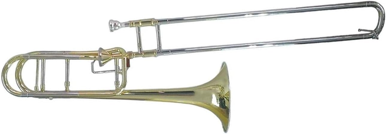 Adult Trombone Instrument Gold Lacquer Valve Trombone Suitable For Beginners And Adults To Play Musical Instruments
