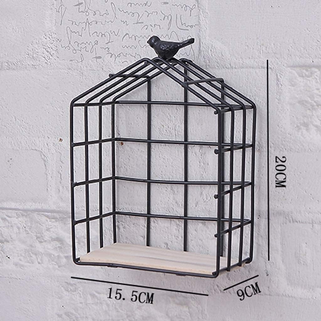 Corner Shelves Wall Decoration Shelf Iron Material Tough and Firm Wall Decoration Storage Shelf and Wall Mount Book Display Rack for Bedroom Living Room Bathroom Ect