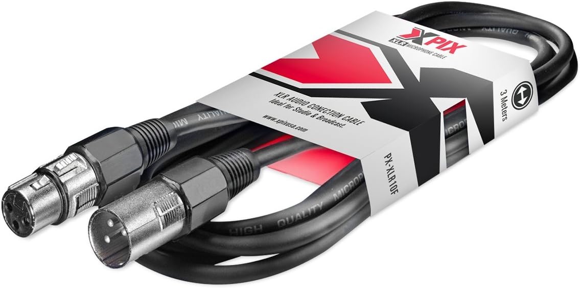 Mackie Big Knob Studio Monitor Controller Interface + Accessory Bundle with 5X Cables and Fibertique Cloth