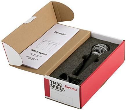 Superlux TM58 Dynamic Vocal Microphone (3-Pack)