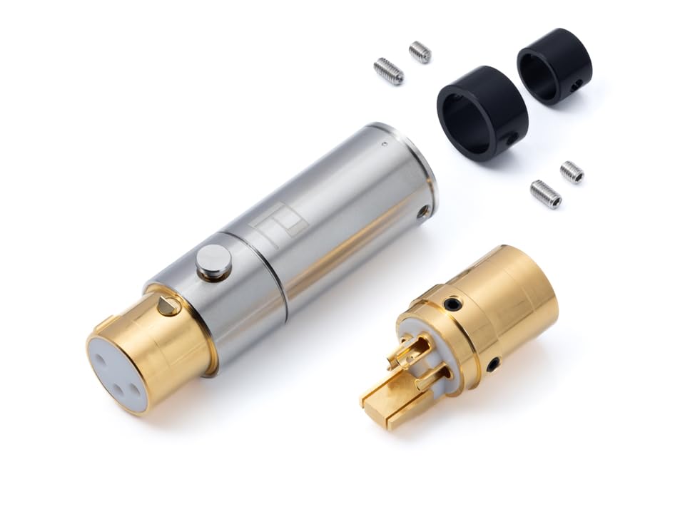 aeco XLR 3 Pole Female AX3-1623G, 1pcs/1set, Gold Plating
