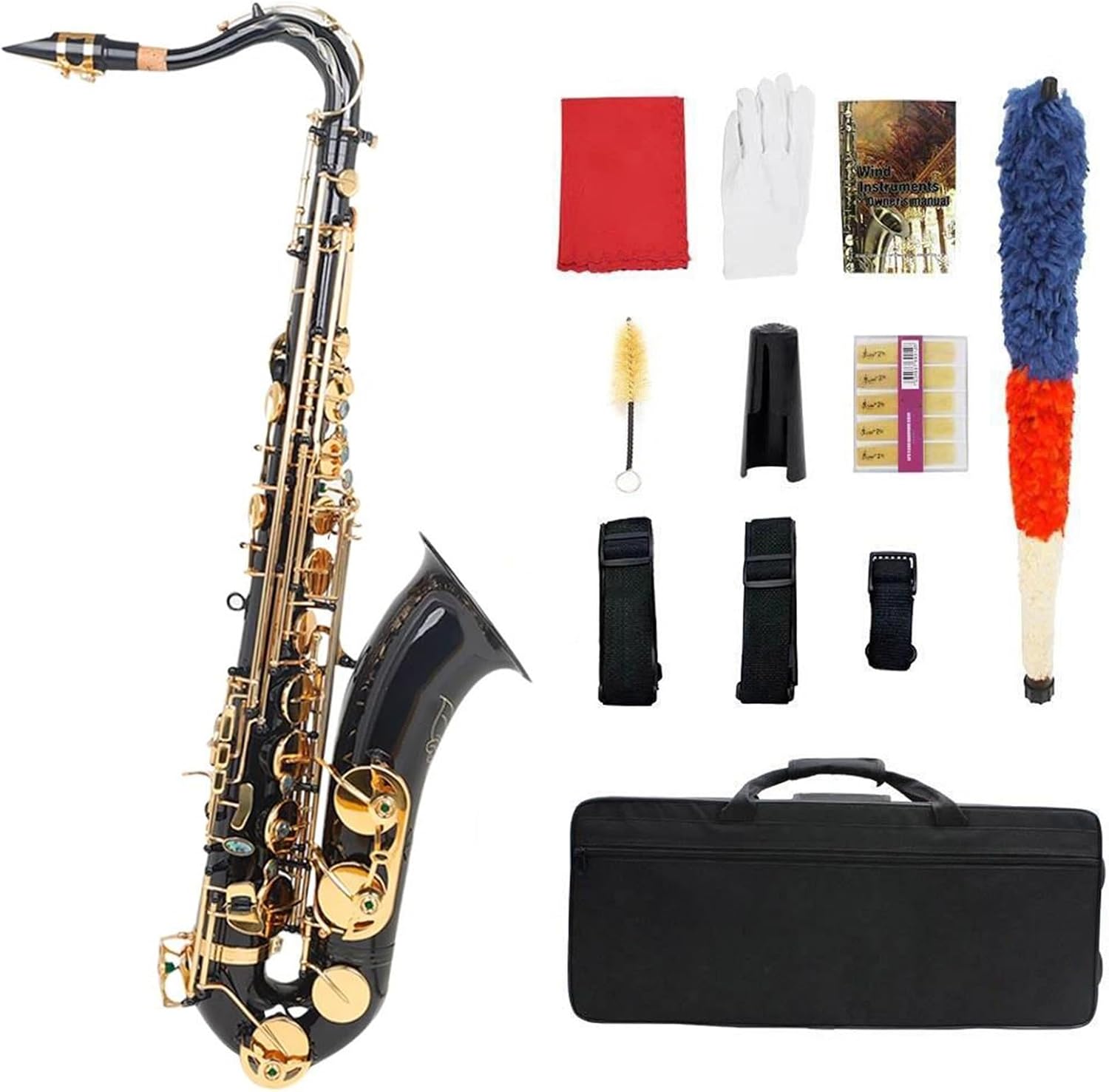 Professional Saxophone Tenor Saxophone Professional Bb Key Woodwind Instrument