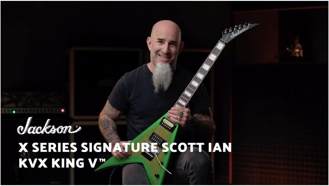 Jackson X Series Signature Scott Ian King V Electric Guitar - Baldini