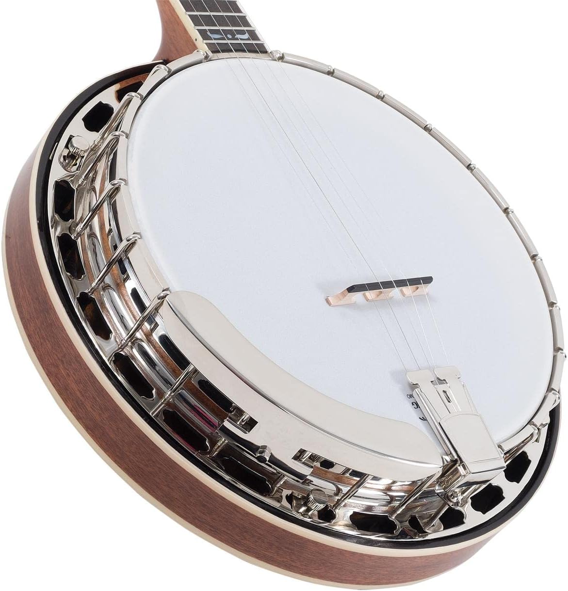 Recording King RK-R36-BR Madison Tone Ring Banjo, Mahogany Resonator