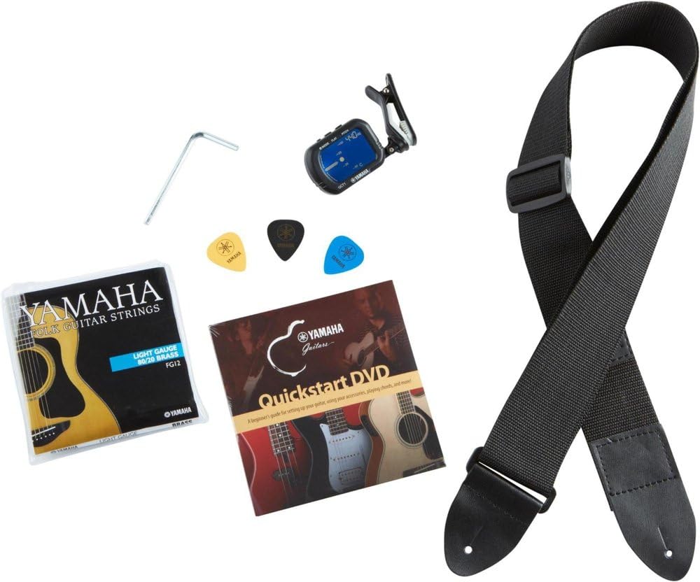 Yamaha GigMaker Standard Acoustic Guitar w/ Gig Bag, Tuner, Strap and Picks - Sunburst