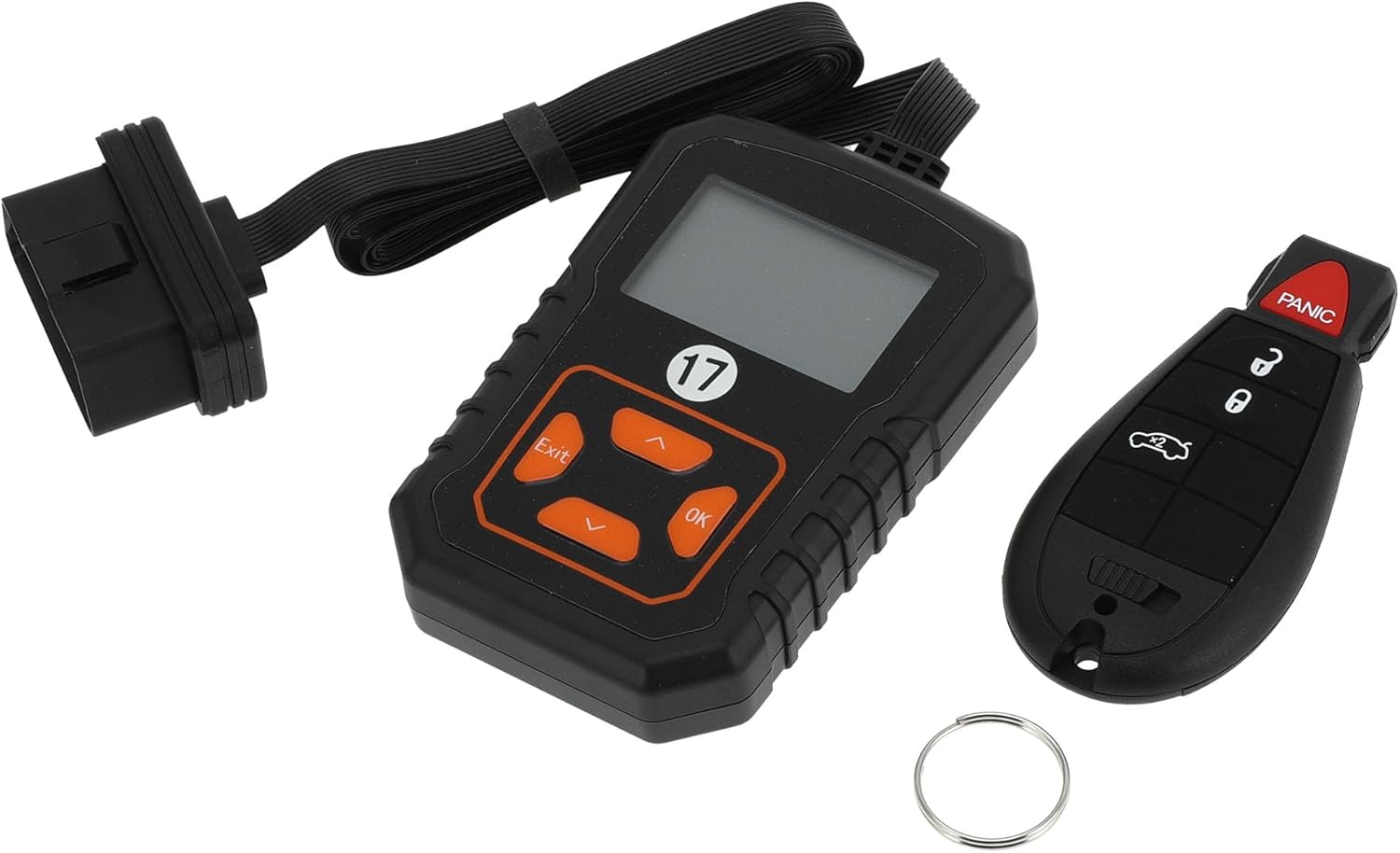 ACROPIX M3N32297100 Keyless Entry Remote Key Fob for Dodge Dart 2013-2016 433 Mhz Replacement Car Key Kit DIY Tool 4 Button