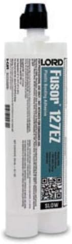 Lord Fusor FUS-127EZ Plastic Structural Installation Adhesive [slow-set], 7.1 Oz.