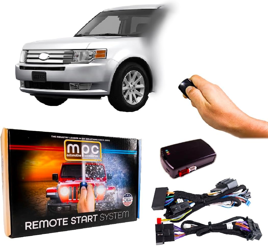 MPC Plug & Play Factory Remote Activated Remote Kit Compatible with 2009-2012 Ford Flex - with T-Harness - Firmware Preloaded