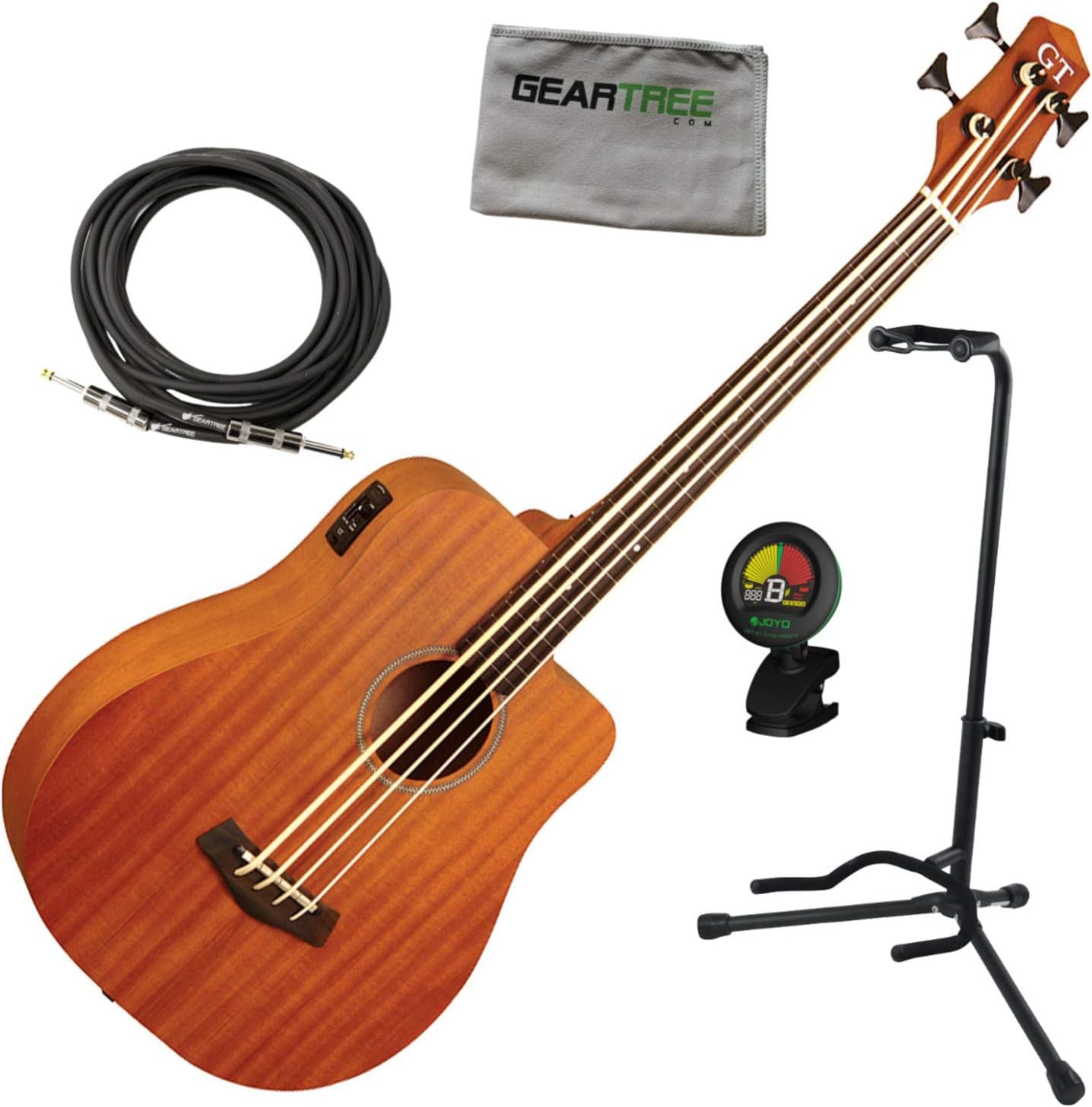 Gold Tone M-Bass25/FL 25.5'' Scale fretless acoustic electric MicroBass w/Gig B