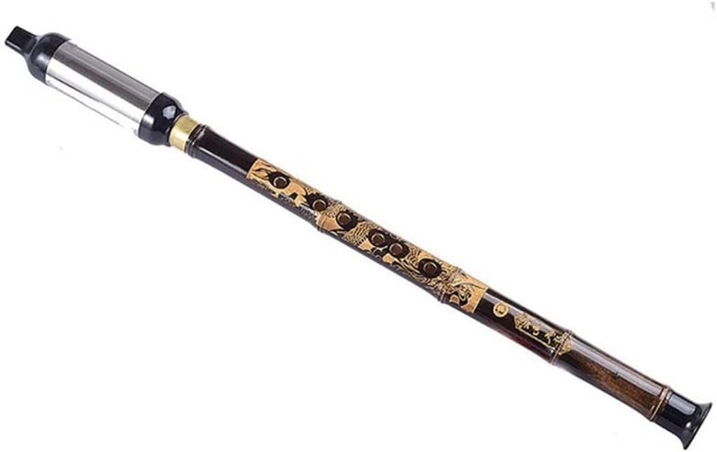 Chinese Ethnic Instrument Bawu Pipe BaWu Flute G Tone Beginner Woodwind Instruments