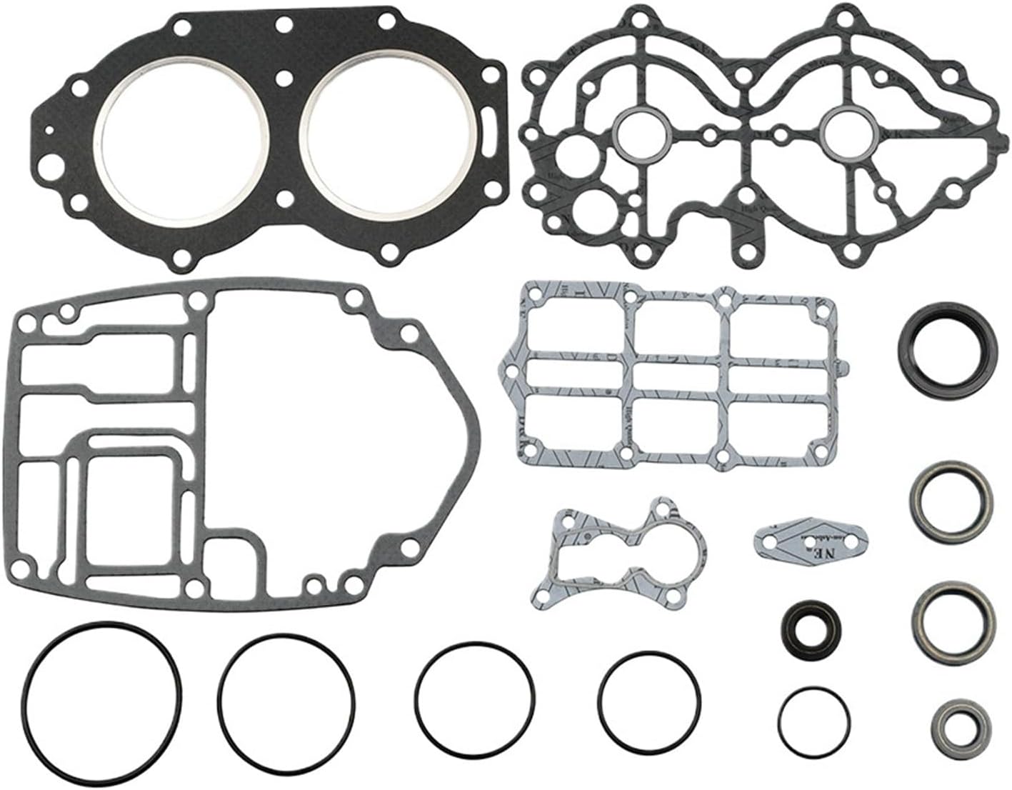 66T-W0001 Boat Powerhead Gasket Seal Kit for 2T 40HP 66T-W0001-10 66T-W0001-00