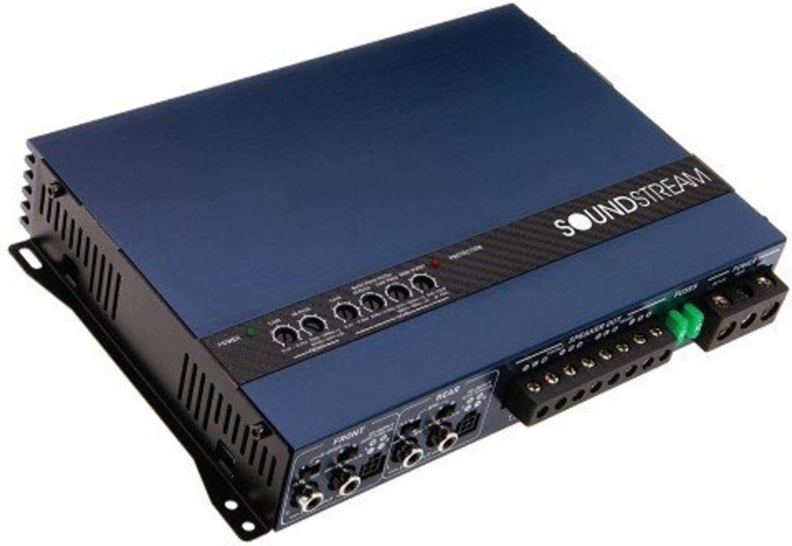 Soundstream RN4.1400D Rubicon Nano 1400W Class D 4-Channel Amplifier