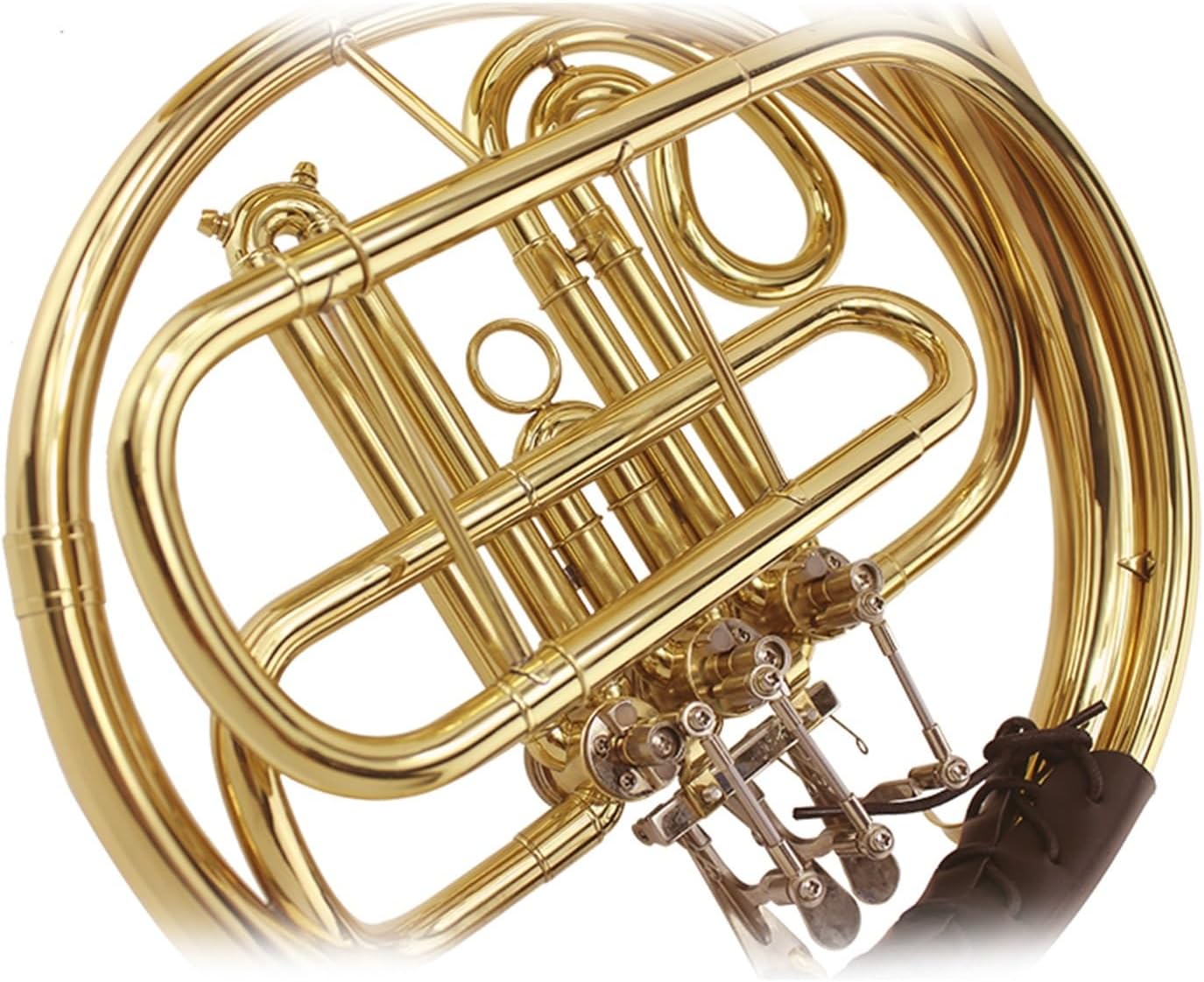 4 Key French Horn B Flat Three Key Single Row French Horn Performance Professional Practice Instrument