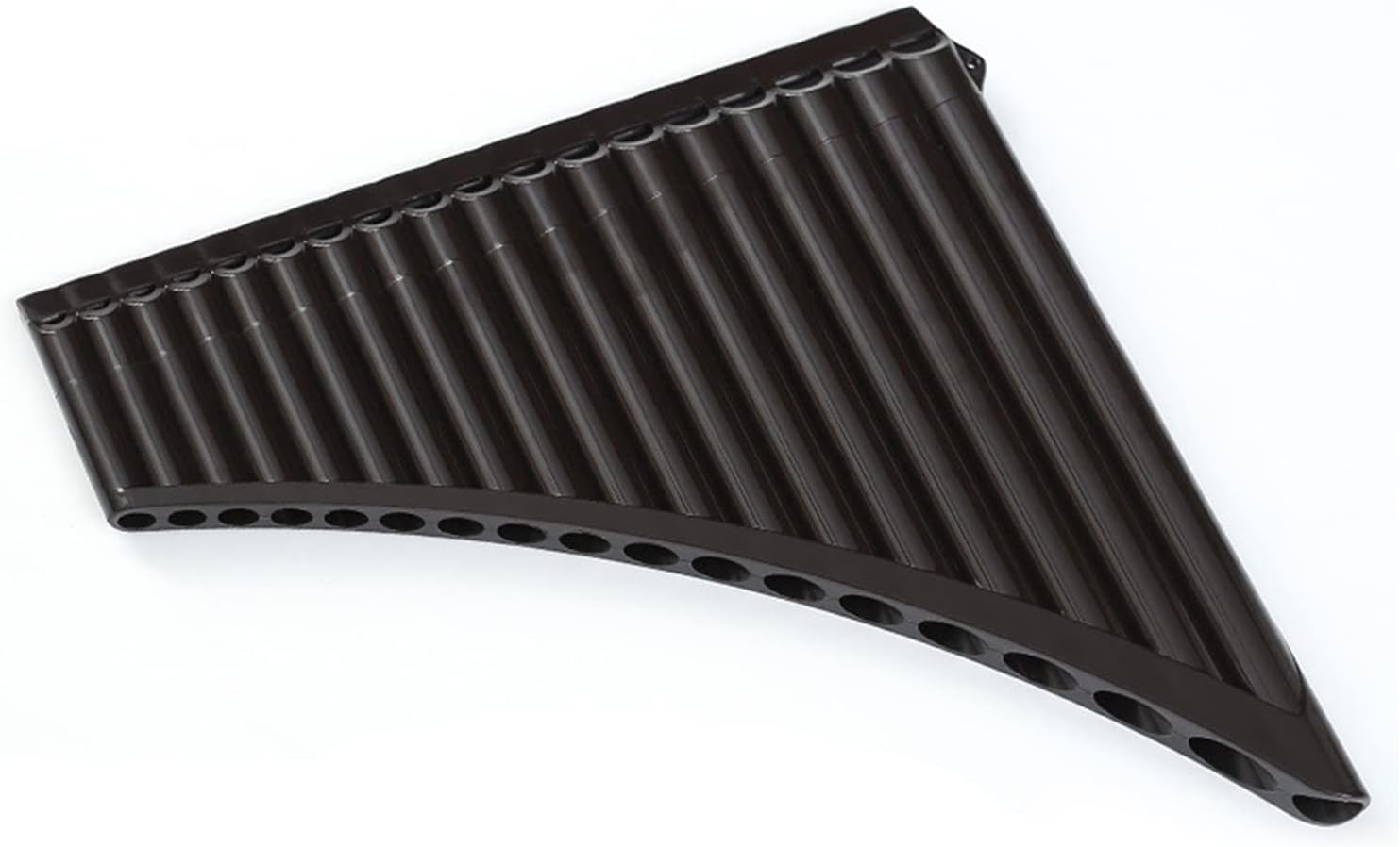 PanPipes Woodwind Instrument Pan Flute National Musical Instrument 16/18 Tube C Key Pan Flute Suitable for Beginners (Color : 18 Tubes Brown)