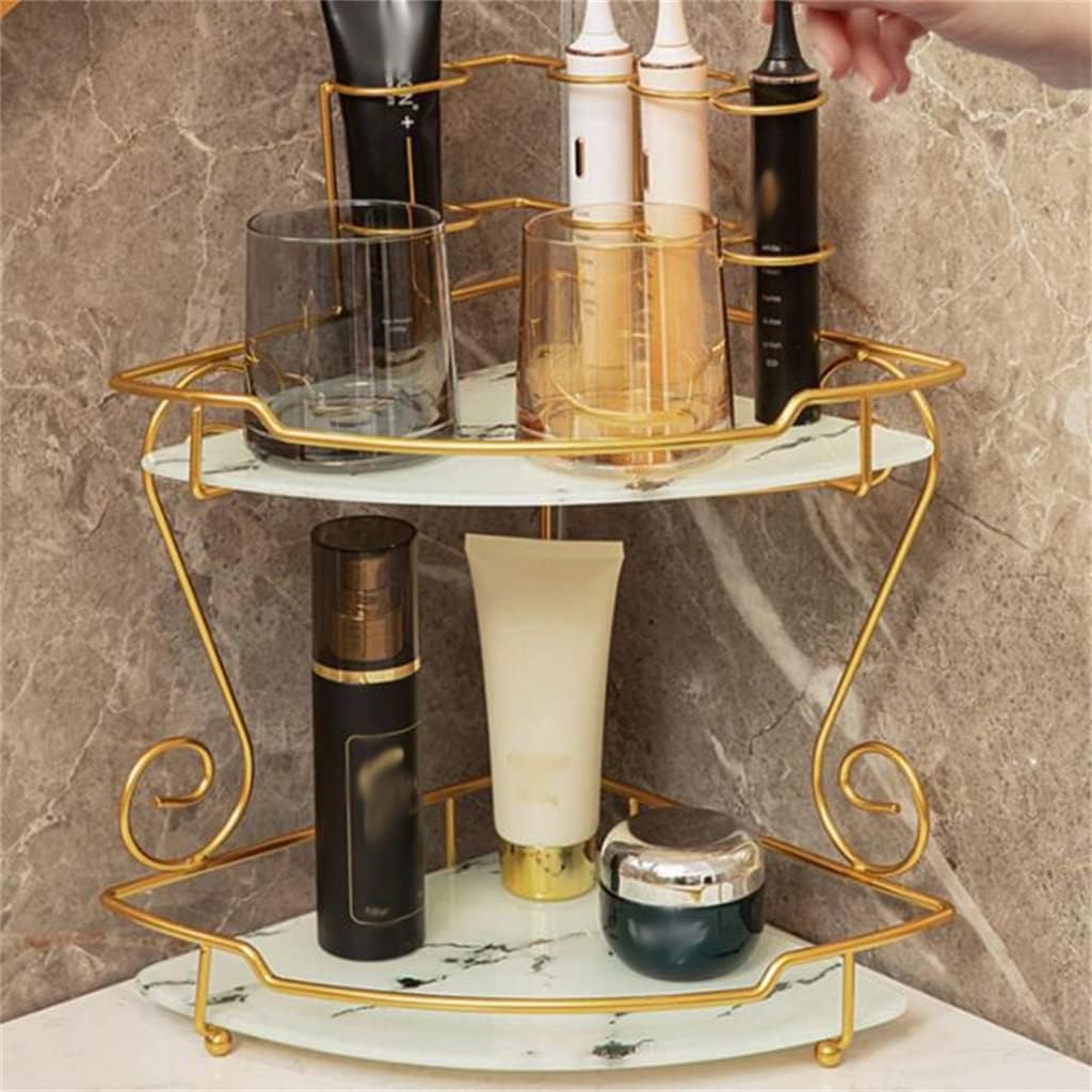 VIDI Triangular Shelf Storage Bathroom Corner Washstand Toilet Cosmetic