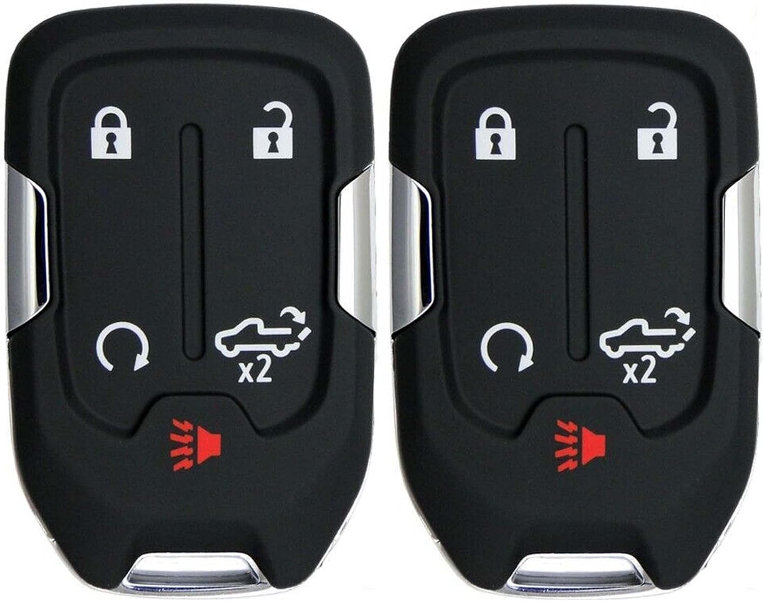 2X New Replacement Proximity Key Fob Compatible with & Fit for Select GM Vehicles. HYQ1EA - 433 MHz