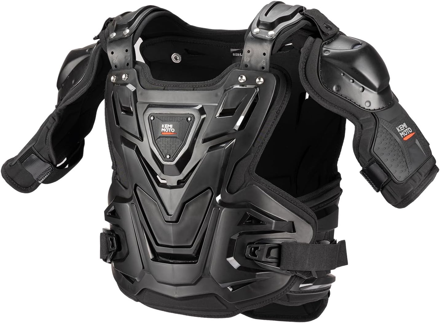 KEMIMOTO Motorcycle Chest Protector for Men Dirt Bike Protective Gear for Adult Suitable for Outdoor Powersports Motorcycle Riding