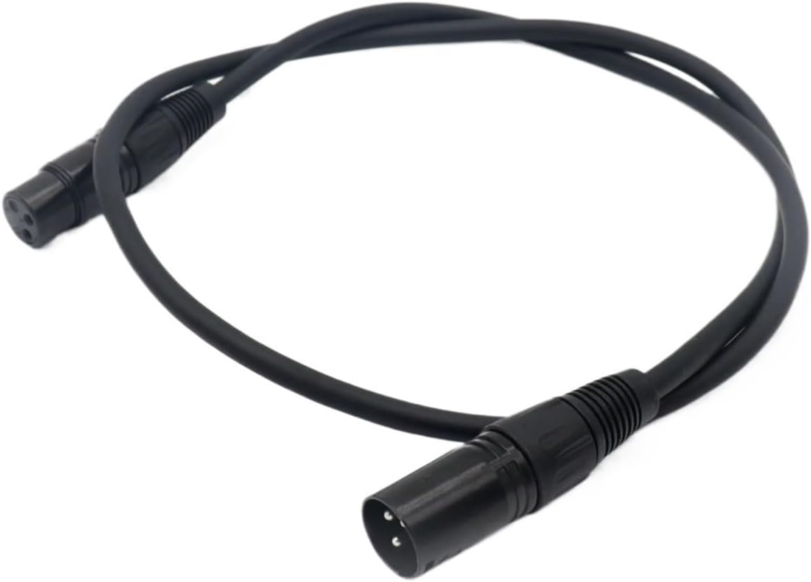 XLR Microphone Cable 6 Feet, Oxygen-Free Copper (OFC) XLR Male to Female Cord, Mic Cord, XLR Speaker(5)