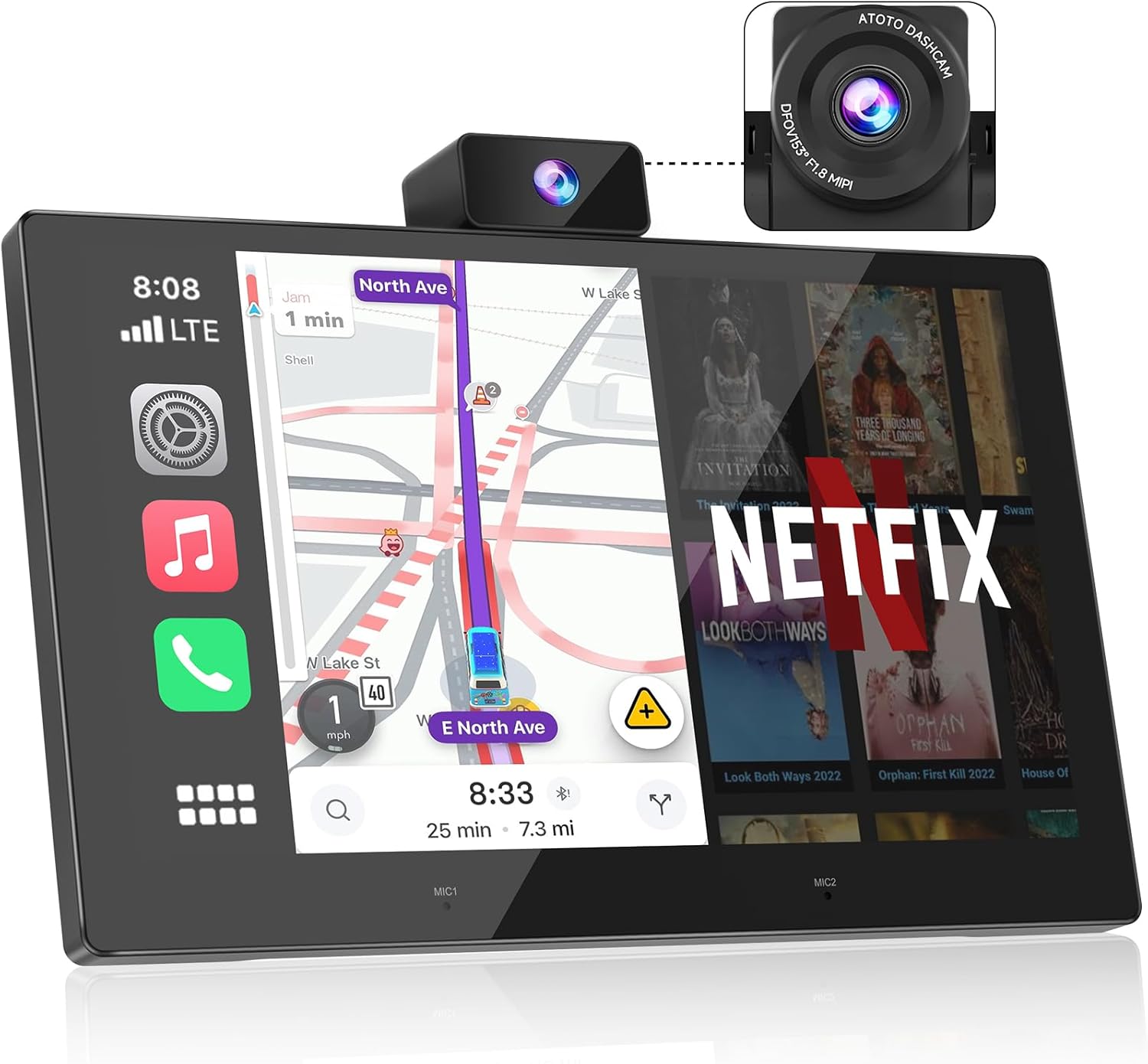Portable Carplay Screen for Car - 9