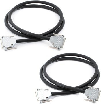Pro Co (2) DA88DM-5 - Analog DB25/DB25 Patch Snake, 5' 2-Pack