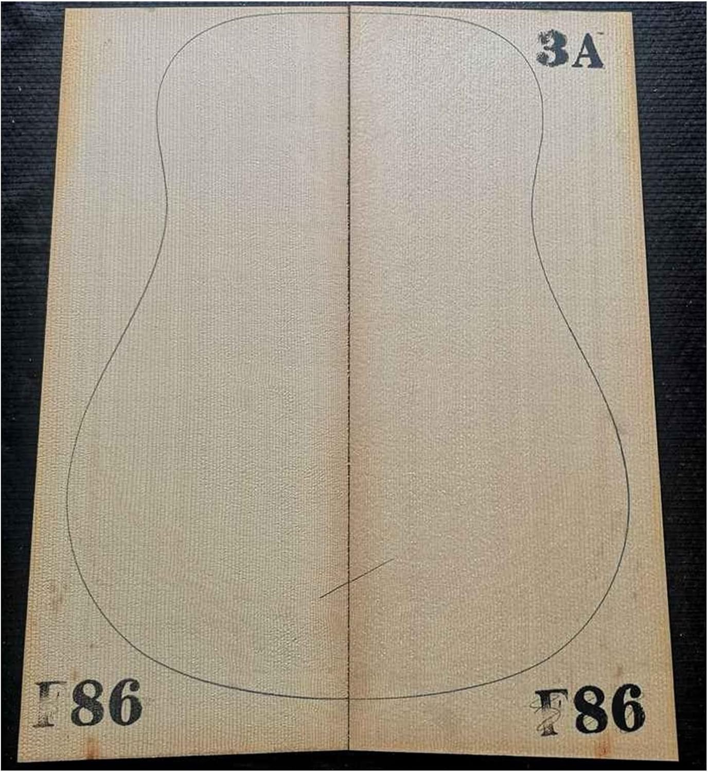 Spruce Guitar Panel Guitar Making Materials Guitar DIY Accessory (Color : 10)