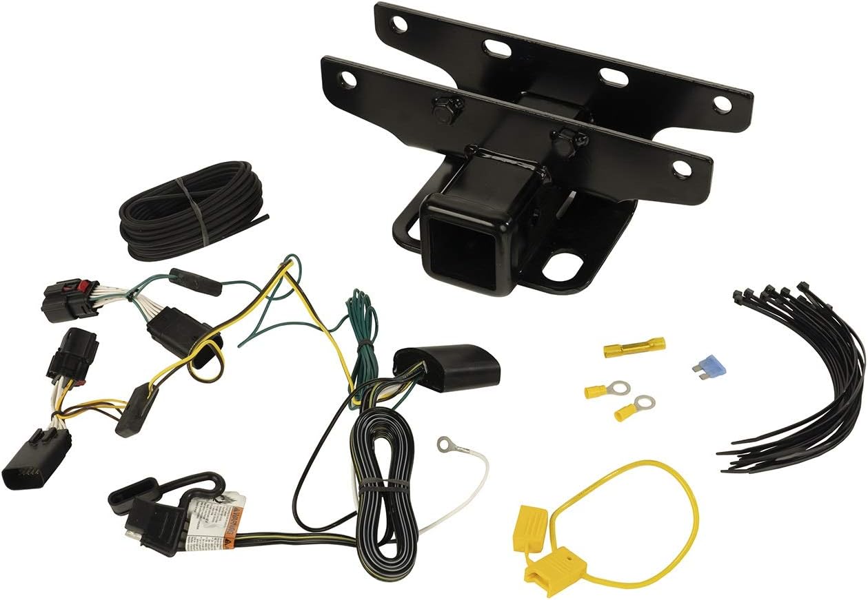 Rugged Ridge 11580.57 Trailer Hitch Kit, Wiring Harness; 18-Current Jeep Wrangler JL