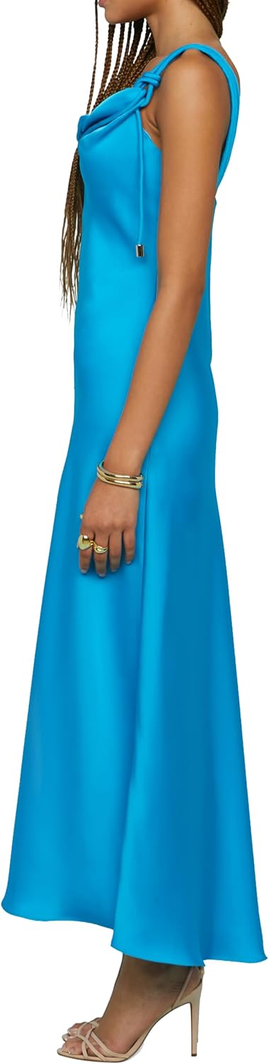 AMUR Women's Liza Pleated Midi Dress