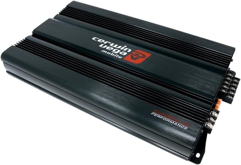 Cerwin-Vega CVP2500.5D CVP Series 660W 5-Channel Car Audio Amplifier 2-Ohm 4-Ohm Stability (CVP2500.5D)