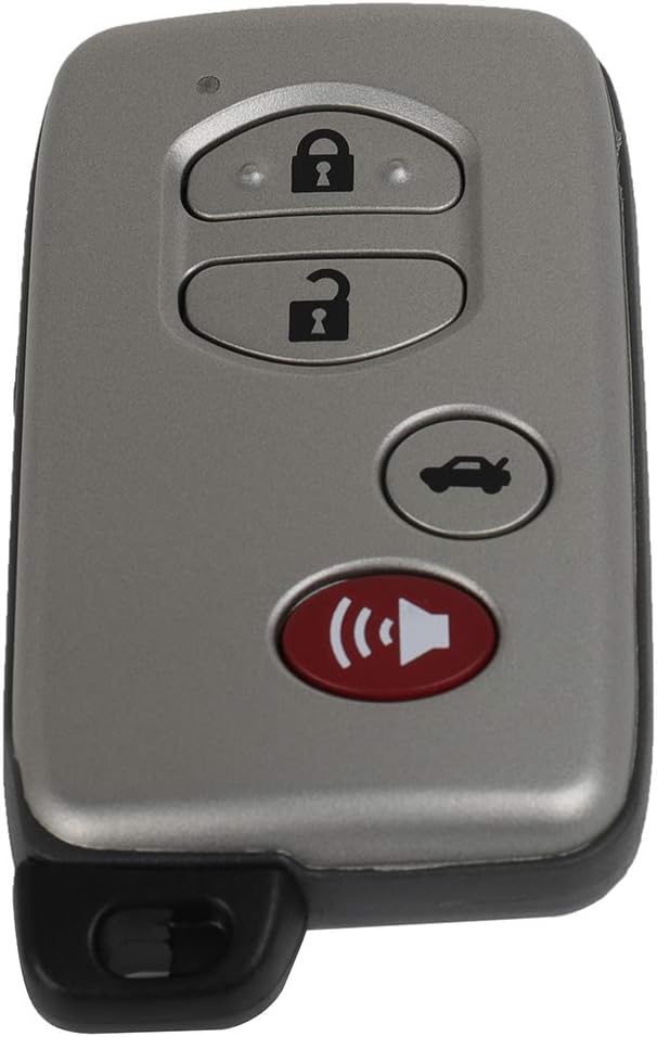 SCITOO Keyless Entry Remote Key Fob Replacement for 4 Buttons Uncut Car Key for Toyota Avalon 2006-2010 for Toyota Camry 2007-2009 1pc FCC 89904-06041 314.3MHz