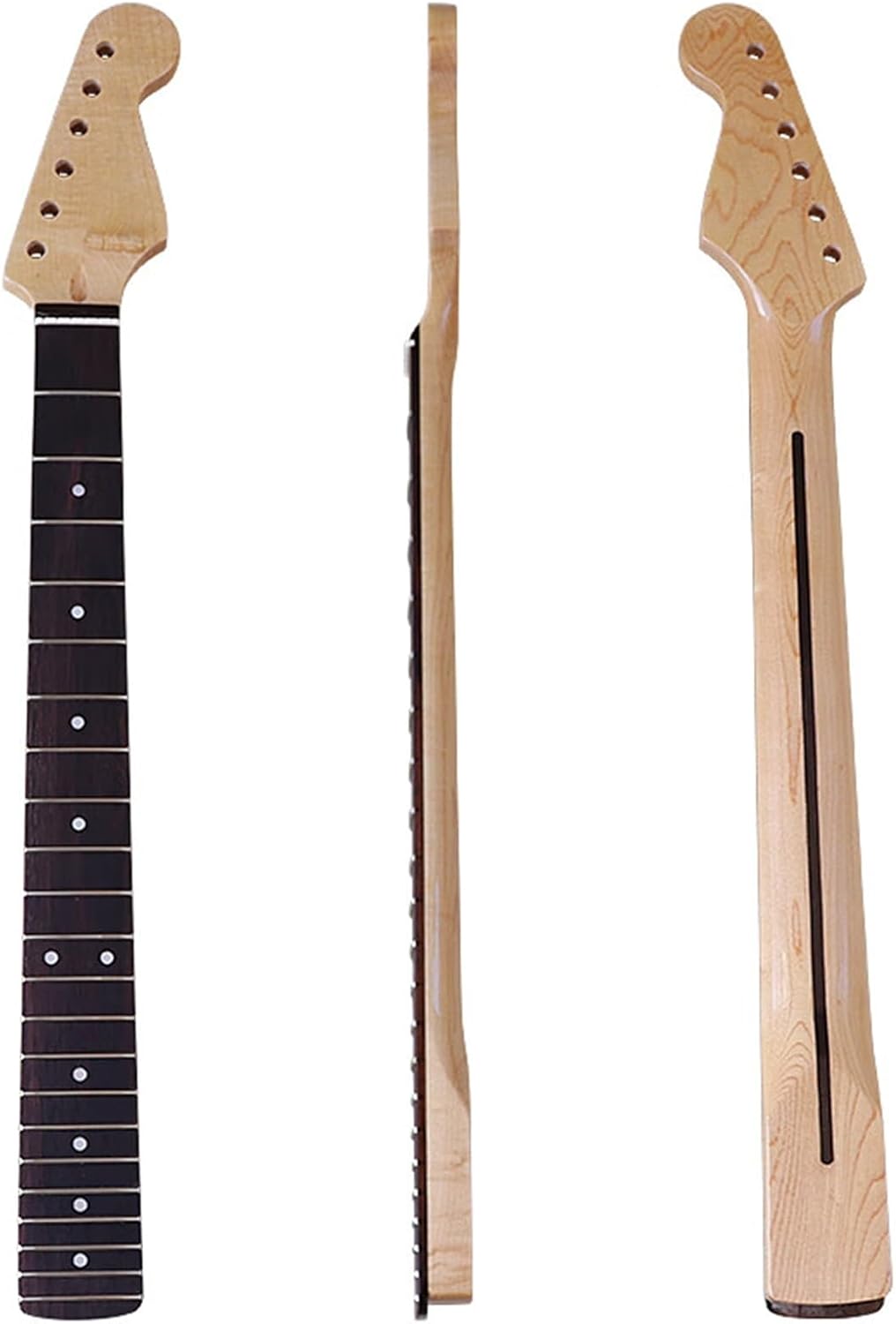 Replacement Guitar Neck 6-string Rosewood Guitar Neck With Maple Gloss 22-fret Neck Modification DIY Electric Guitar Instrument Accessories