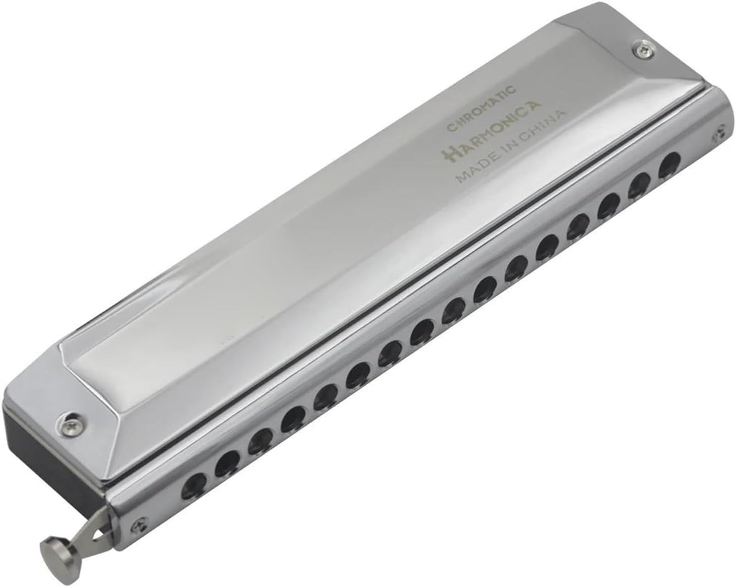 Musical Harmonica Chromatic harmonica 16 holes 64 tone woodwind instrument suitable for beginners