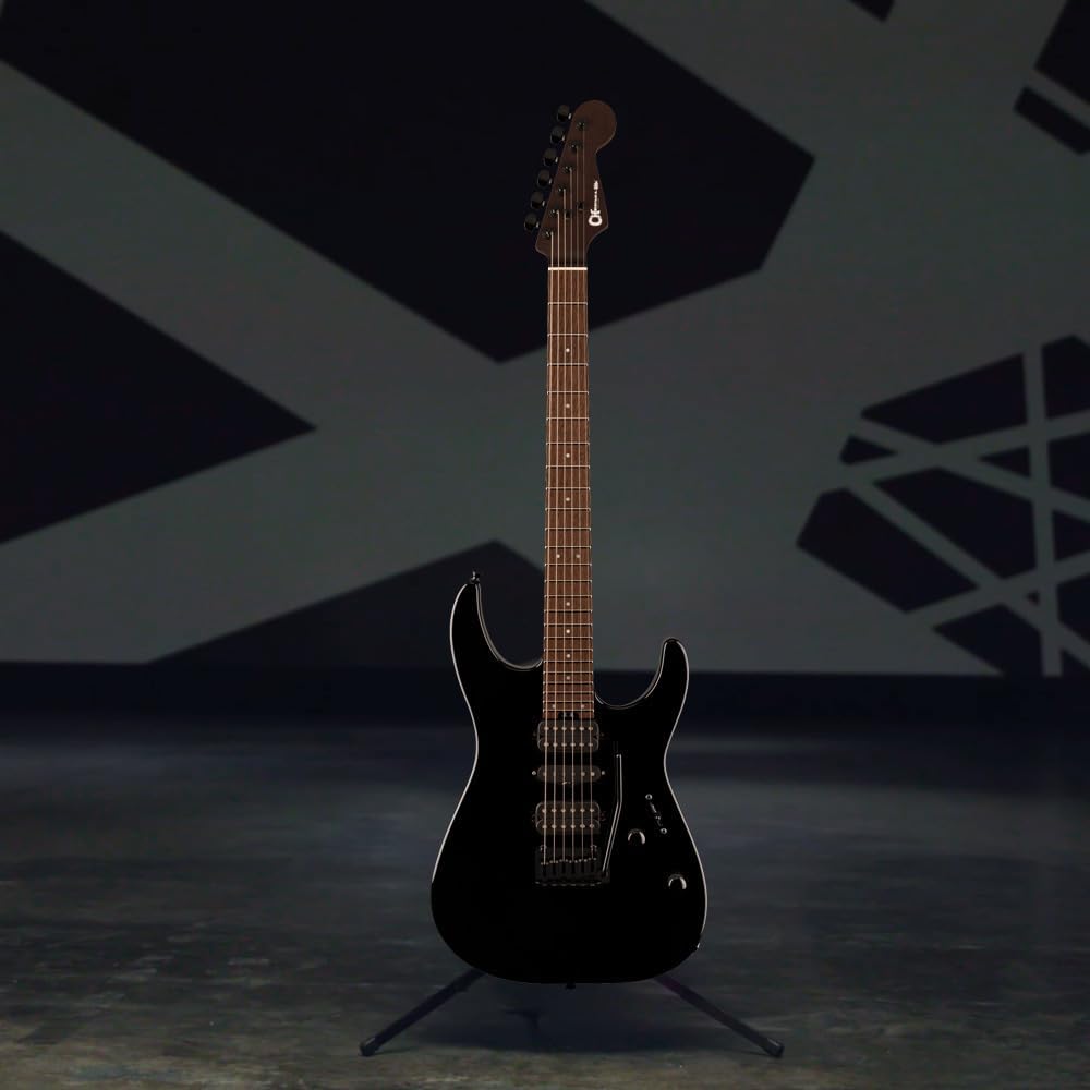 Charvel MJ DK24 HSH 2PT Electric Guitar - Black