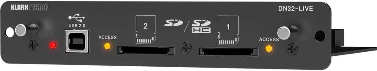 Klark Teknik DN32-LIVE SD/SDHC and USB 2.0 Expansion Module