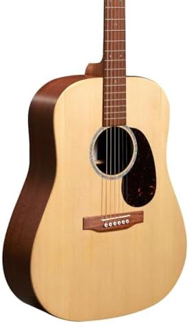 Martin D-X2E Dreadnought Acoustic-electric Guitar - Figured Mahogany Pattern