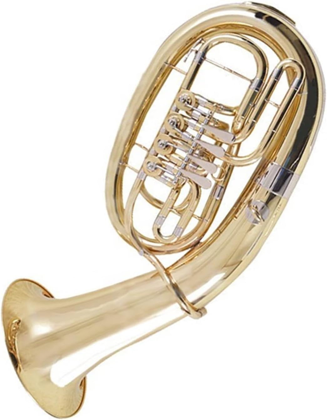 Euphonium Bb Instrument 4 Flat Keys Euphonium All-brass Instrument