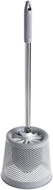 Toilet Brushes & Holders Toilet Brush and Holder Modern Design with Strong Bristles Bathroom Toilet Bowl Cleaner Brush Set Toilet Cleaning Brush Kit Furniture (Color : Blue) (Gray)