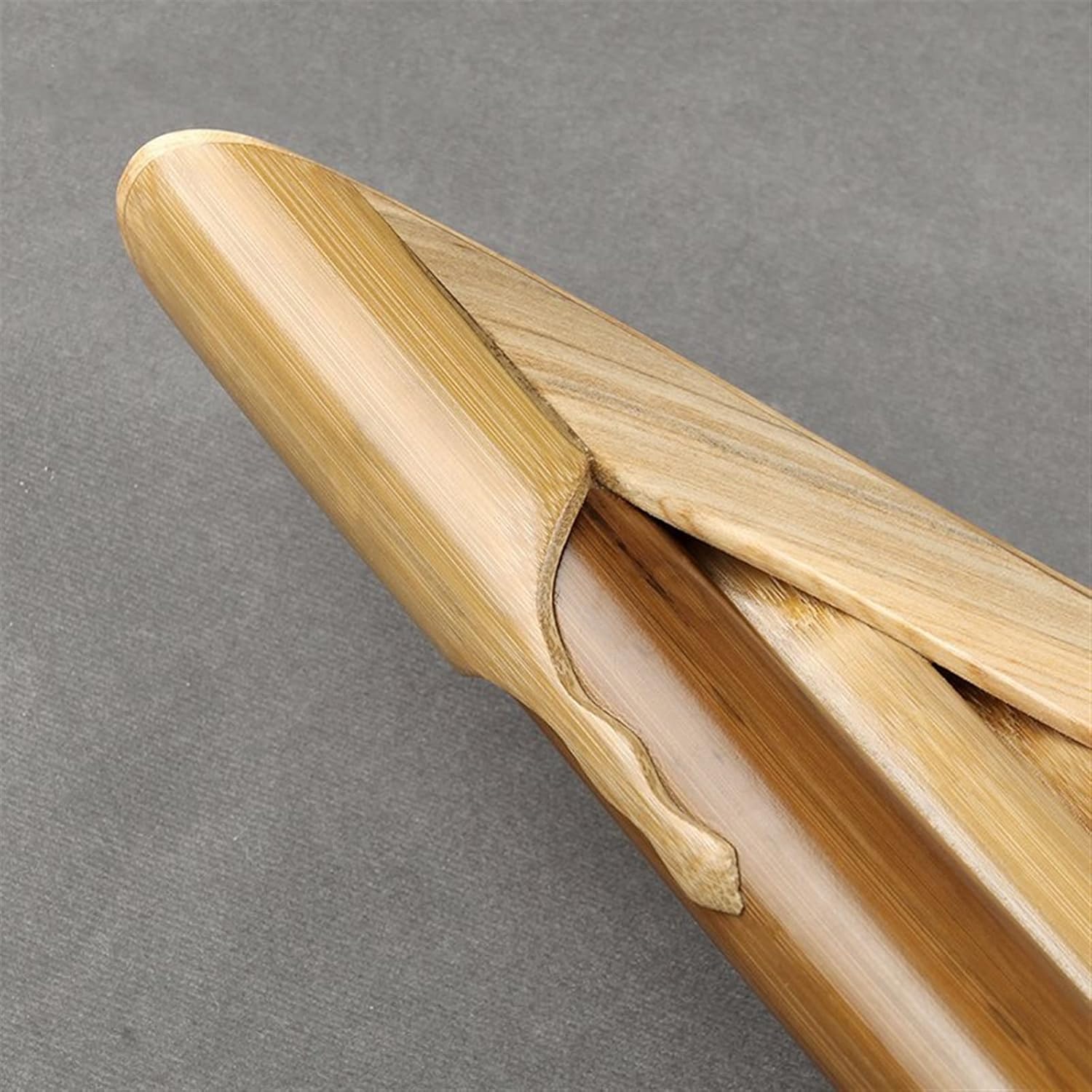 25 Pipes Pan Flute Instrument Bamboo Pan Flute Panpipes C Key Handmade Woodwind Instrument in C Key (Color : Right)