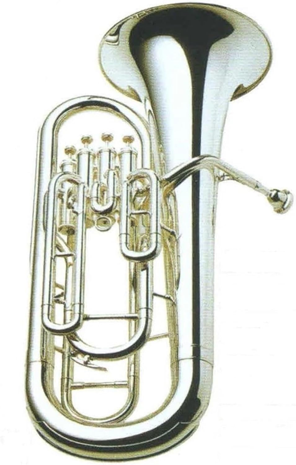 Beginner euphonium High-Grade Silver Plated Euphonium 4 Pistons