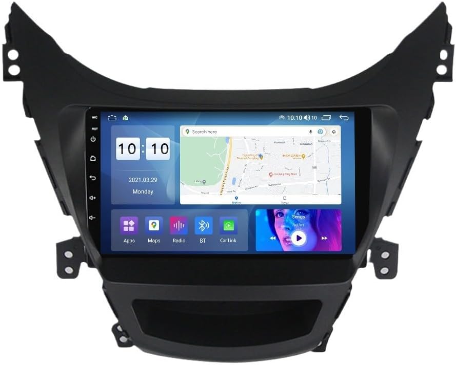 Car Stereo Radio for Hyundai Elantra 2011-2013 2G RAM+32G ROM…