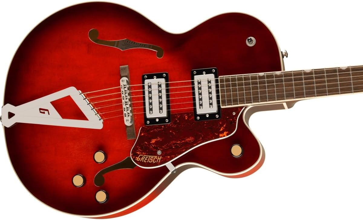 Gretsch G2420 Streamliner Hollowbody Electric Guitar with Chromatic II Tailpiece - Claret Burst