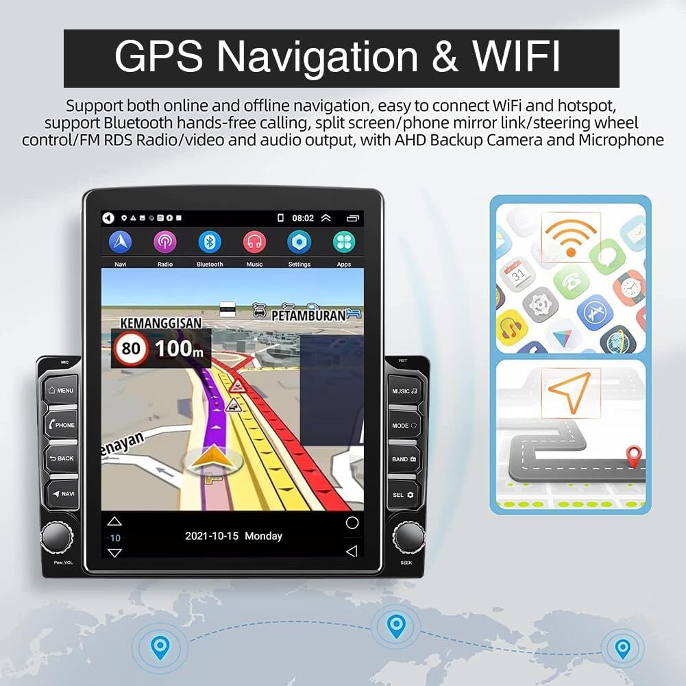 6+128G Car Stereo Radio for Chevrolet Impala 2014 2015 2016 2017 2018 2019 2020, 9.7