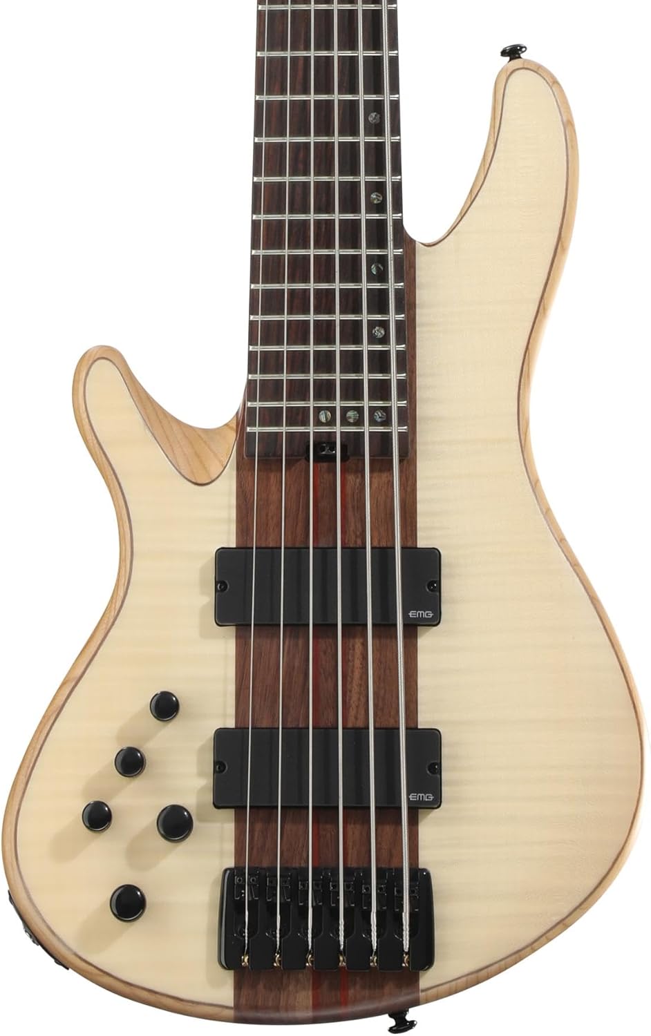 Schecter Charles Berthoud CB-6 Signature Left-handed Bass Guitar - Natural