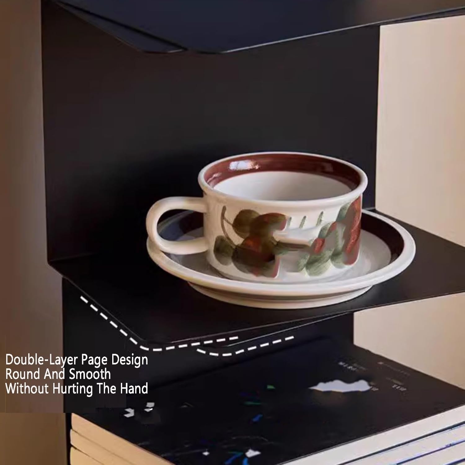 Industrial Bookshelf,6/7/8/9 Layer Corner Bookcase,Storage Display Rack, Multi-Layer Storage Rack,inch Tall Corner Shelf, Suitable for Small Space, Office(White,6tier) (Black 7tier)