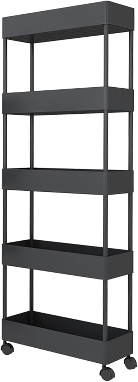 3/4/5 Cubic Bookshelf, Freestanding Open Bookshelf, Game Room Storage Cabinet, Suitable for Living Room Study Reading Corner (Black, White, Pink)(White,40 X 22 X 116cm) (Black 40 X 18 X 116cm)
